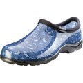 Sloggers Sloggers 5120FFNBL08 Womens Floral Fun Print Rain & Garden Shoe; Blue - Size 8 5120FFNBL08